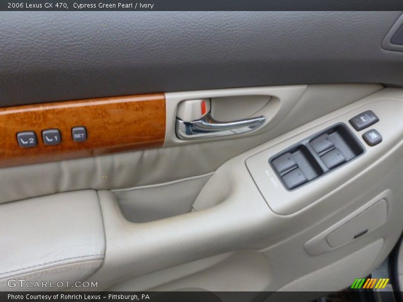 Cypress Green Pearl / Ivory 2006 Lexus GX 470