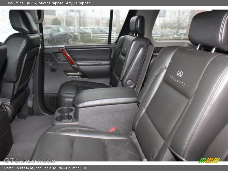 Silver Graphite Gray / Graphite 2005 Infiniti QX 56