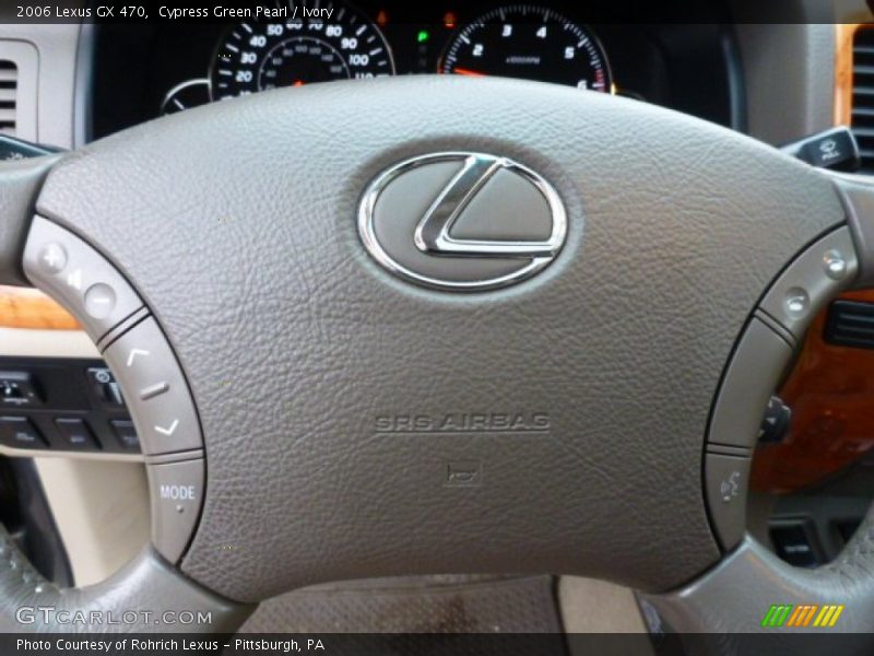 Cypress Green Pearl / Ivory 2006 Lexus GX 470