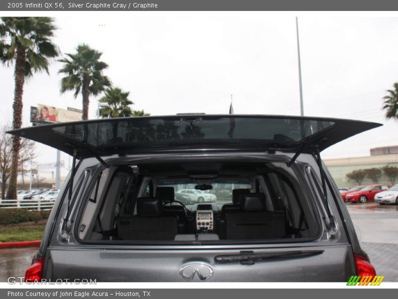 Silver Graphite Gray / Graphite 2005 Infiniti QX 56