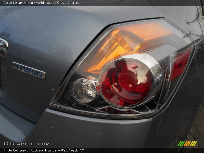 Ocean Gray / Charcoal 2010 Nissan Altima Hybrid