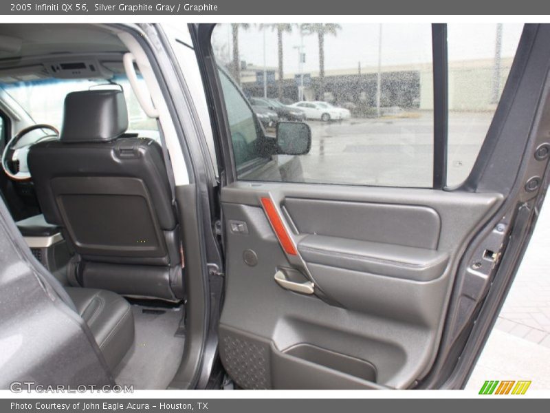 Silver Graphite Gray / Graphite 2005 Infiniti QX 56
