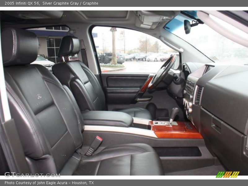 Silver Graphite Gray / Graphite 2005 Infiniti QX 56