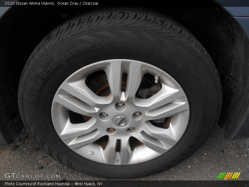 Ocean Gray / Charcoal 2010 Nissan Altima Hybrid