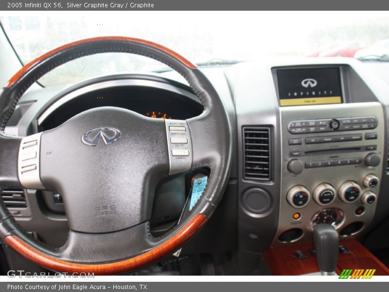 Silver Graphite Gray / Graphite 2005 Infiniti QX 56