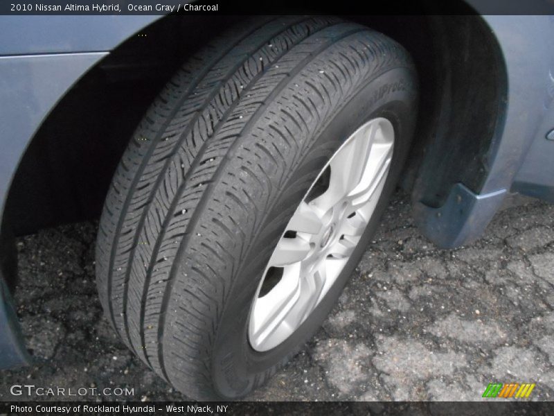 Ocean Gray / Charcoal 2010 Nissan Altima Hybrid