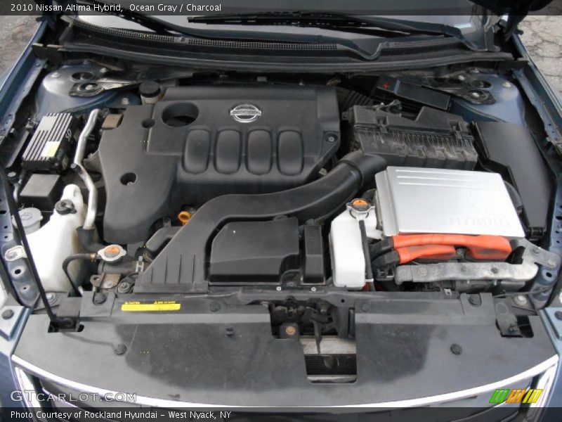 Ocean Gray / Charcoal 2010 Nissan Altima Hybrid