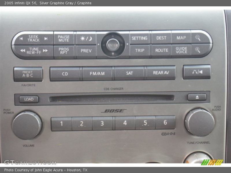 Silver Graphite Gray / Graphite 2005 Infiniti QX 56