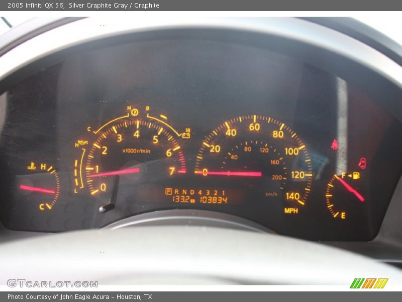Silver Graphite Gray / Graphite 2005 Infiniti QX 56