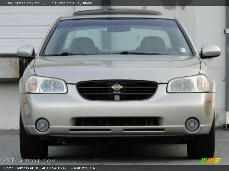 Sunlit Sand Metallic / Blond 2000 Nissan Maxima SE