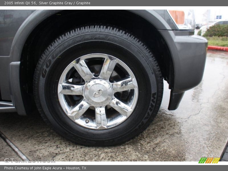 Silver Graphite Gray / Graphite 2005 Infiniti QX 56