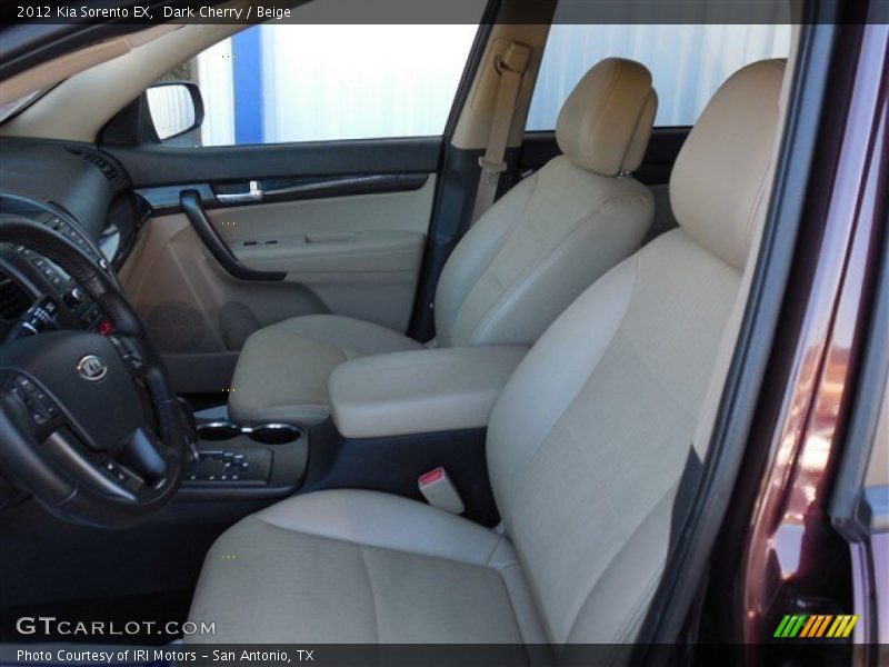 Dark Cherry / Beige 2012 Kia Sorento EX