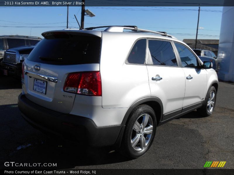 Bright Silver / Black 2013 Kia Sorento EX AWD