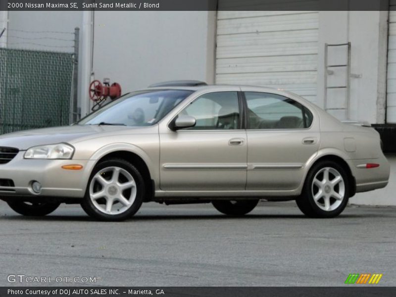 Sunlit Sand Metallic / Blond 2000 Nissan Maxima SE