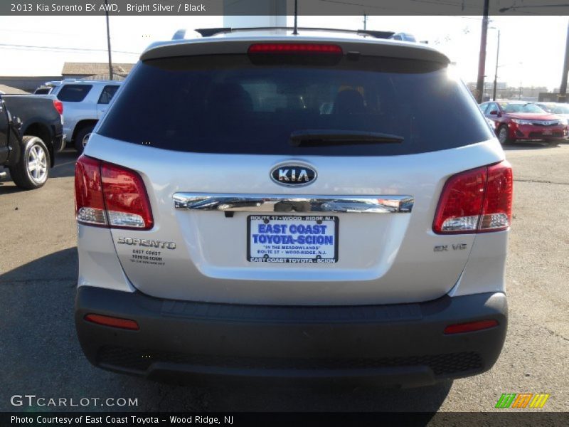 Bright Silver / Black 2013 Kia Sorento EX AWD
