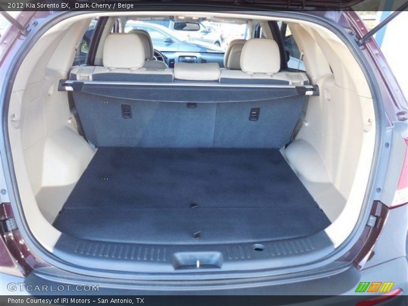 Dark Cherry / Beige 2012 Kia Sorento EX