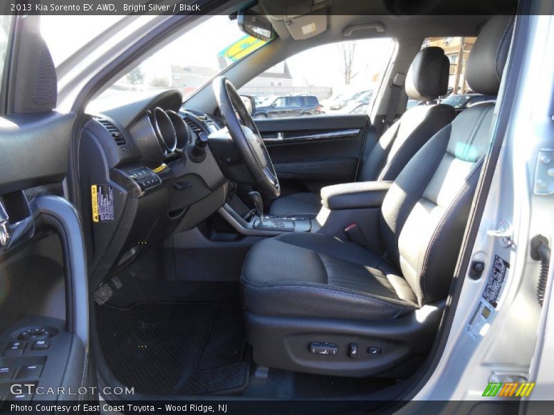 Bright Silver / Black 2013 Kia Sorento EX AWD