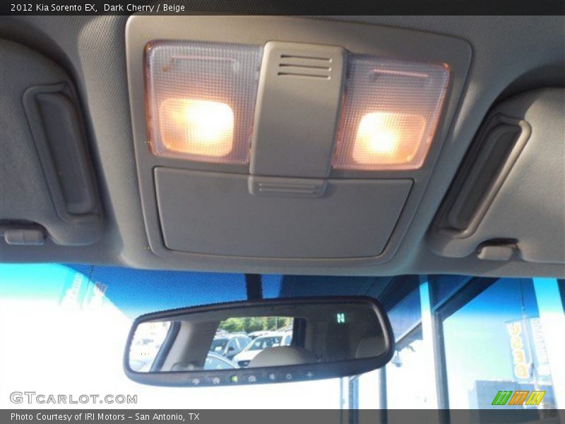 Dark Cherry / Beige 2012 Kia Sorento EX