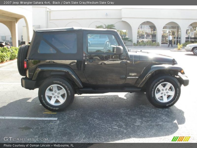 Black / Dark Slate Gray/Medium Slate Gray 2007 Jeep Wrangler Sahara 4x4