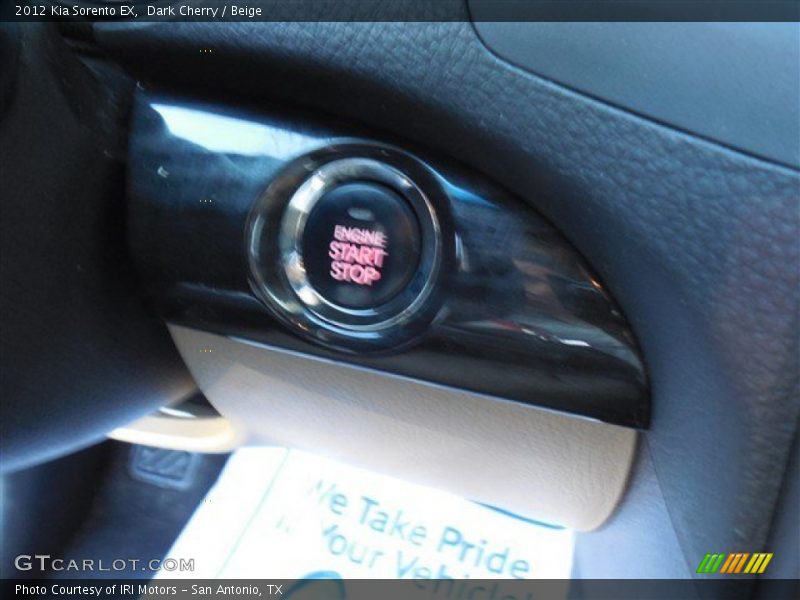 Dark Cherry / Beige 2012 Kia Sorento EX