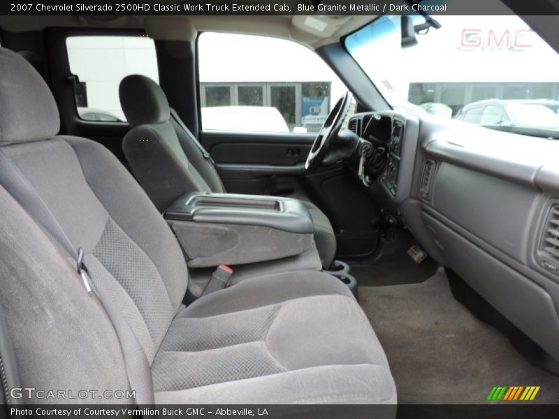 Blue Granite Metallic / Dark Charcoal 2007 Chevrolet Silverado 2500HD Classic Work Truck Extended Cab