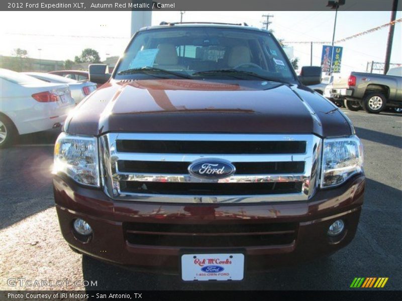 Autumn Red Metallic / Camel 2012 Ford Expedition XLT