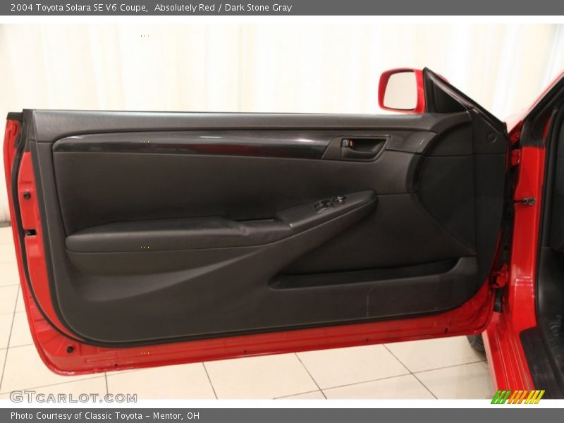 Absolutely Red / Dark Stone Gray 2004 Toyota Solara SE V6 Coupe