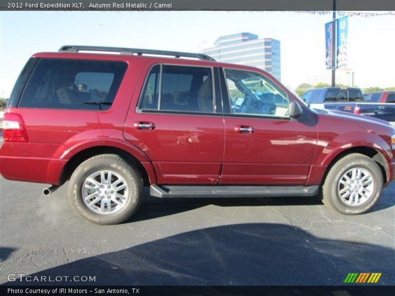 Autumn Red Metallic / Camel 2012 Ford Expedition XLT