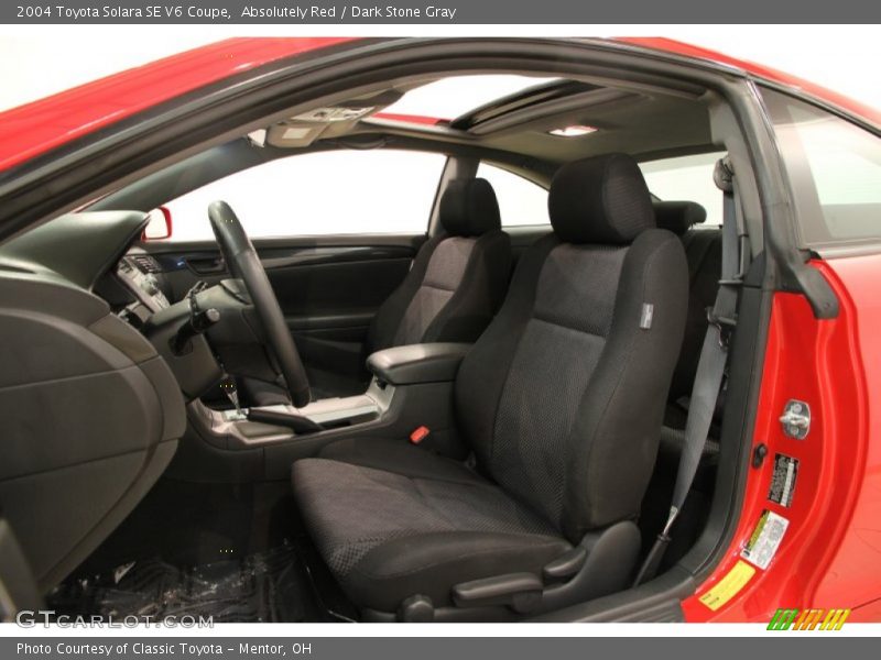 Absolutely Red / Dark Stone Gray 2004 Toyota Solara SE V6 Coupe