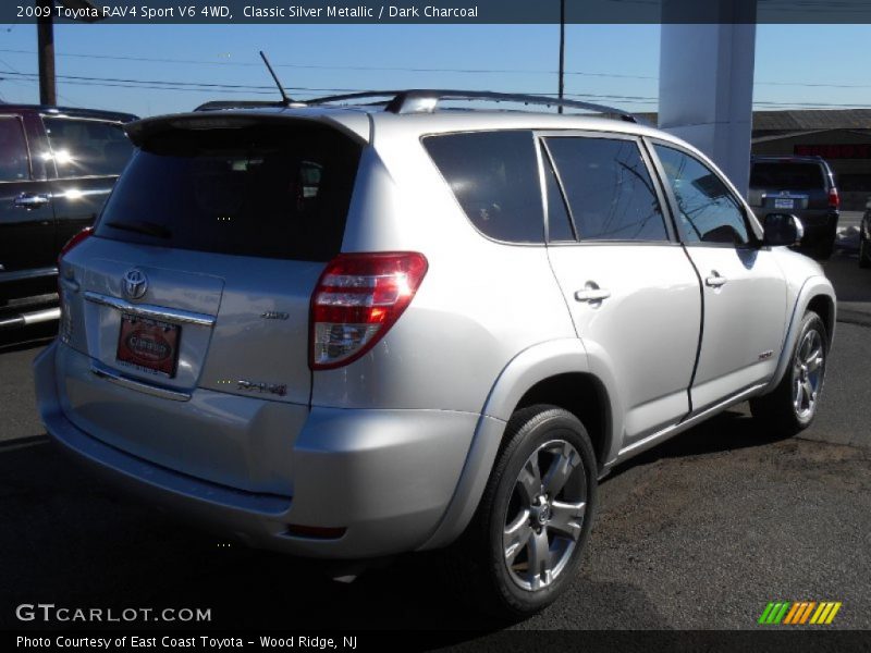 Classic Silver Metallic / Dark Charcoal 2009 Toyota RAV4 Sport V6 4WD