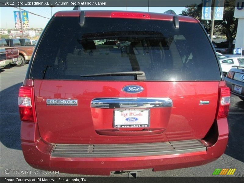 Autumn Red Metallic / Camel 2012 Ford Expedition XLT