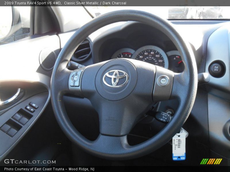 Classic Silver Metallic / Dark Charcoal 2009 Toyota RAV4 Sport V6 4WD