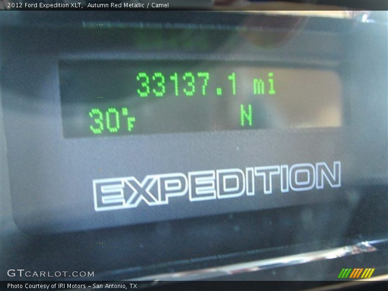 Autumn Red Metallic / Camel 2012 Ford Expedition XLT