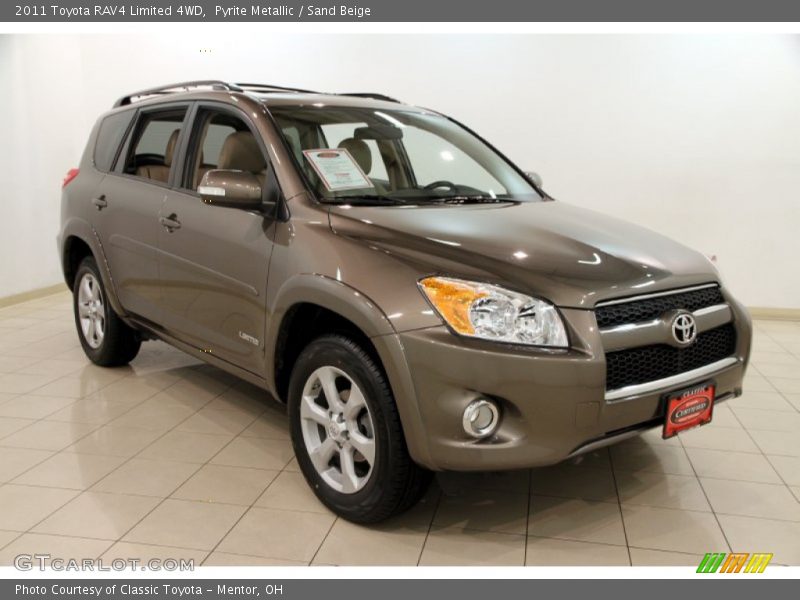 Pyrite Metallic / Sand Beige 2011 Toyota RAV4 Limited 4WD