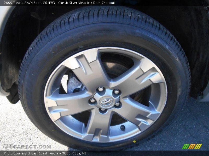 Classic Silver Metallic / Dark Charcoal 2009 Toyota RAV4 Sport V6 4WD