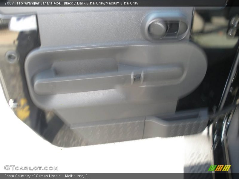 Black / Dark Slate Gray/Medium Slate Gray 2007 Jeep Wrangler Sahara 4x4