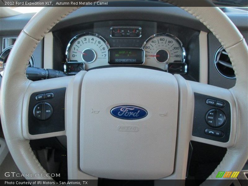 Autumn Red Metallic / Camel 2012 Ford Expedition XLT