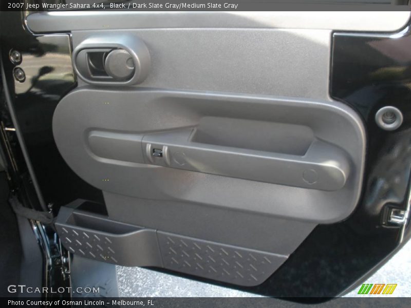 Black / Dark Slate Gray/Medium Slate Gray 2007 Jeep Wrangler Sahara 4x4