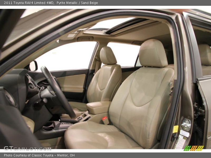 Pyrite Metallic / Sand Beige 2011 Toyota RAV4 Limited 4WD