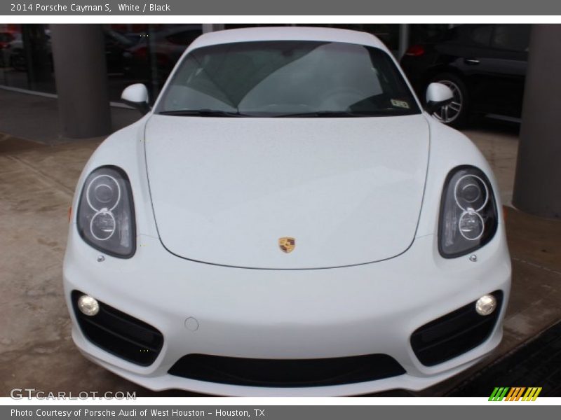 White / Black 2014 Porsche Cayman S