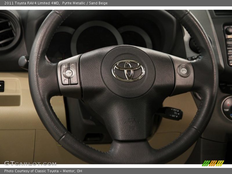 Pyrite Metallic / Sand Beige 2011 Toyota RAV4 Limited 4WD