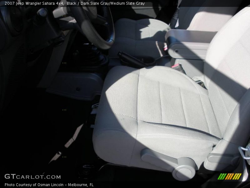 Black / Dark Slate Gray/Medium Slate Gray 2007 Jeep Wrangler Sahara 4x4