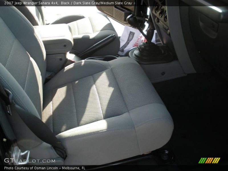 Black / Dark Slate Gray/Medium Slate Gray 2007 Jeep Wrangler Sahara 4x4