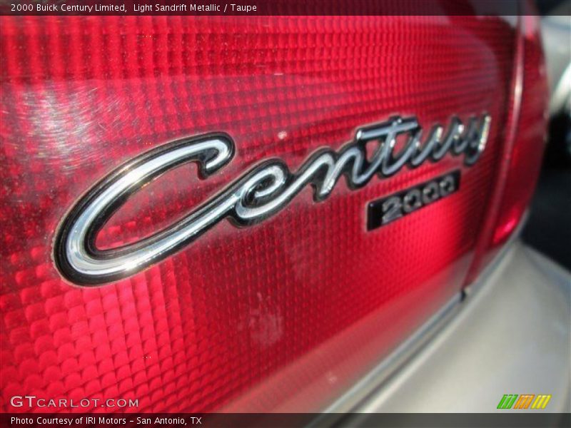 Light Sandrift Metallic / Taupe 2000 Buick Century Limited