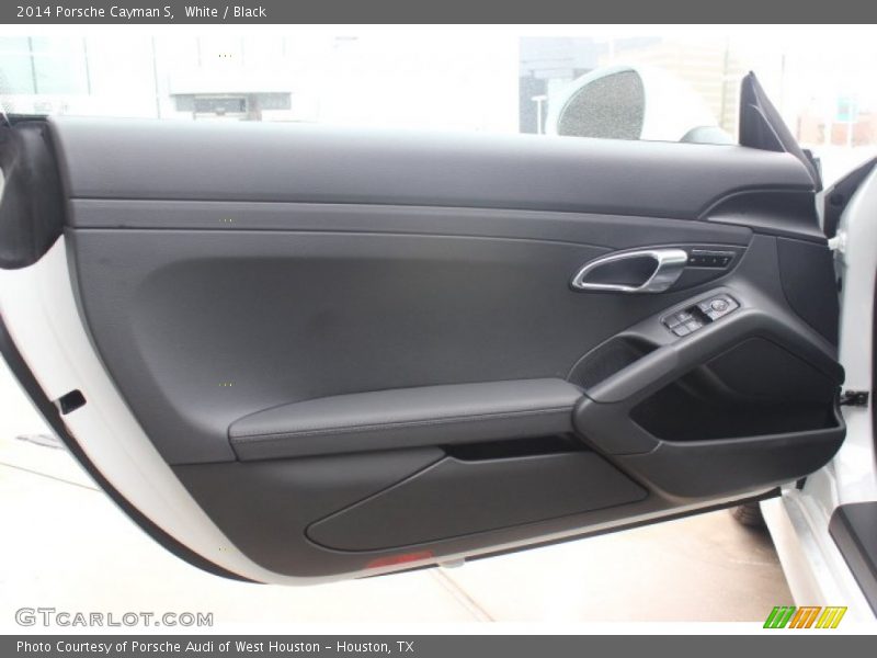 White / Black 2014 Porsche Cayman S