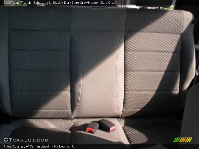 Black / Dark Slate Gray/Medium Slate Gray 2007 Jeep Wrangler Sahara 4x4