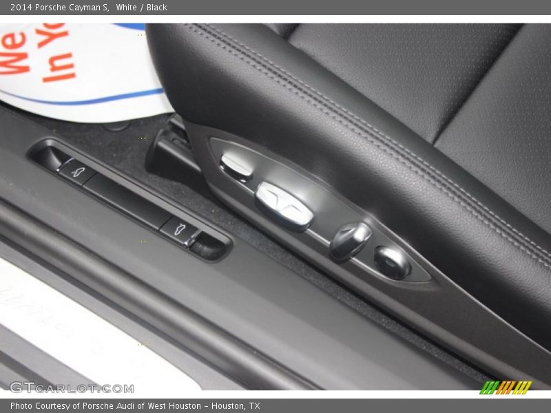 White / Black 2014 Porsche Cayman S