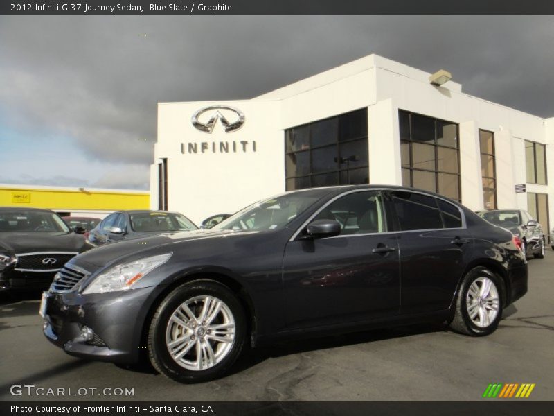 Blue Slate / Graphite 2012 Infiniti G 37 Journey Sedan
