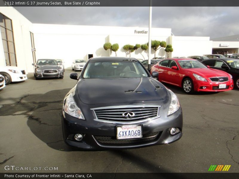 Blue Slate / Graphite 2012 Infiniti G 37 Journey Sedan