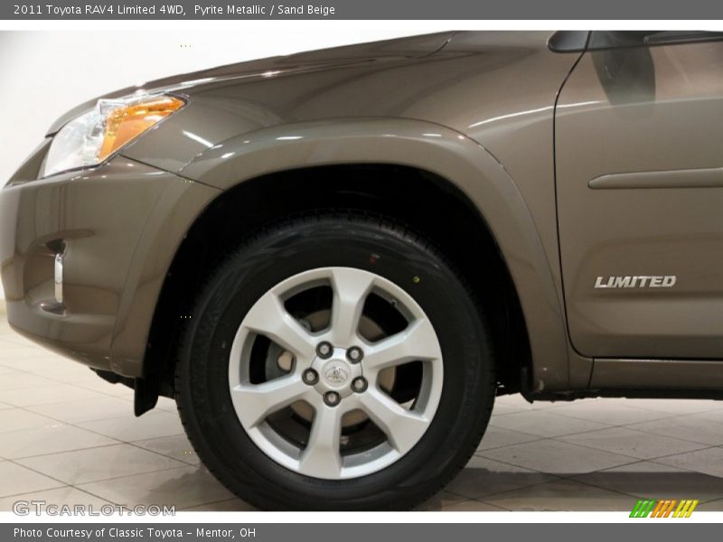 Pyrite Metallic / Sand Beige 2011 Toyota RAV4 Limited 4WD